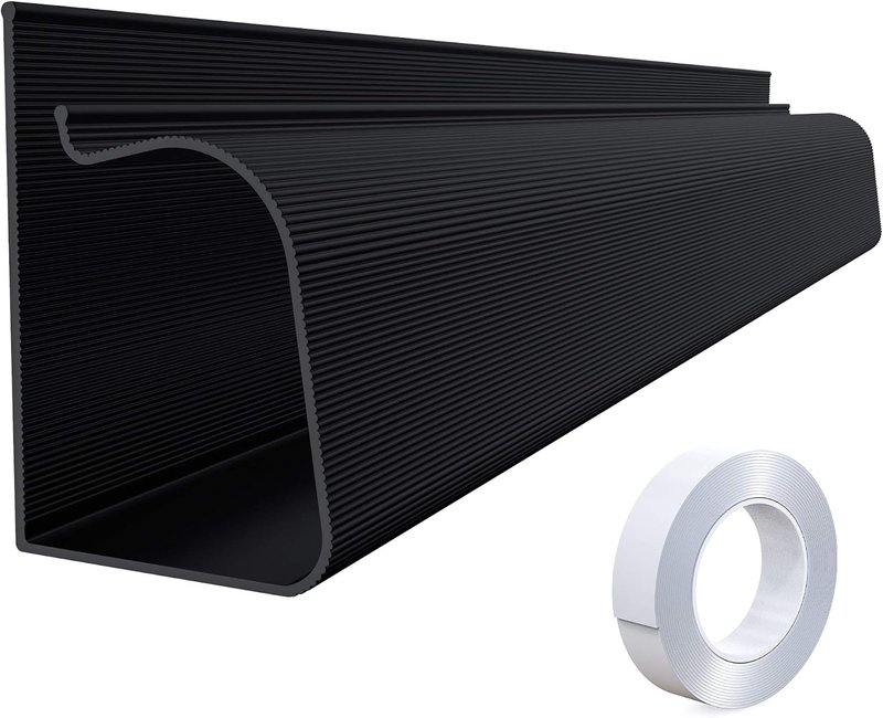 Yecaye Under Desk J-Channel (4-Pack)